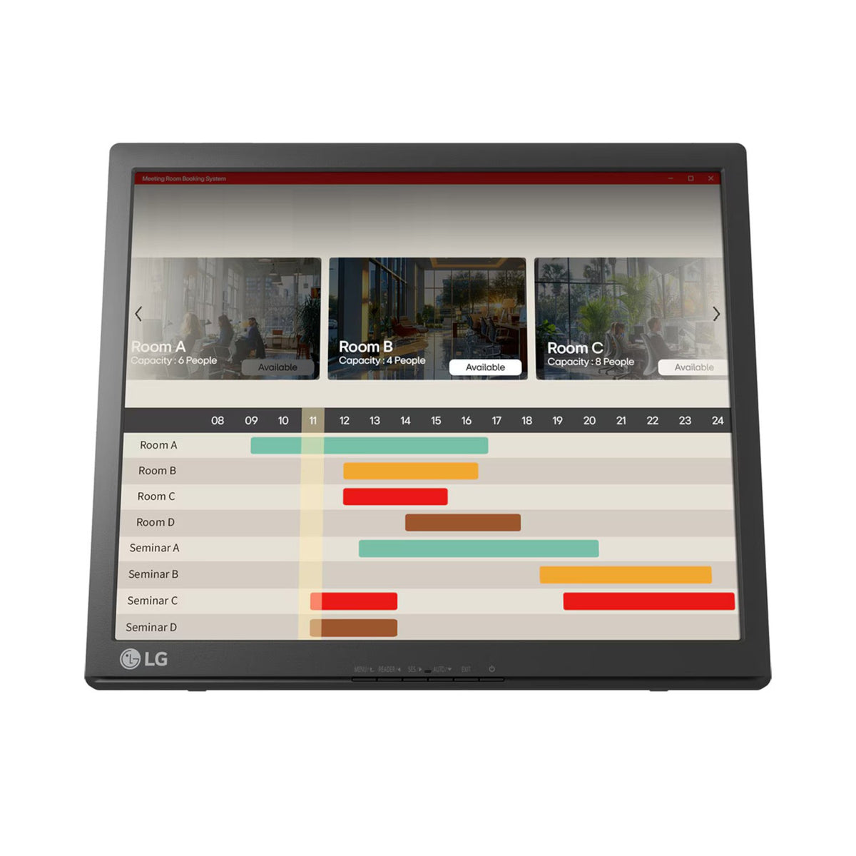 LG 17" SXGA Single Touch Monitor-0
