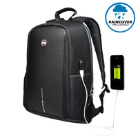 Port Designs Chicago EVO Anti-Theft 13-15.6" Backpack - Black-0