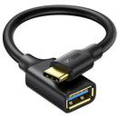 UGreen Type-C to USB-A Adapter (Male to Female, 15cm)– Black-0