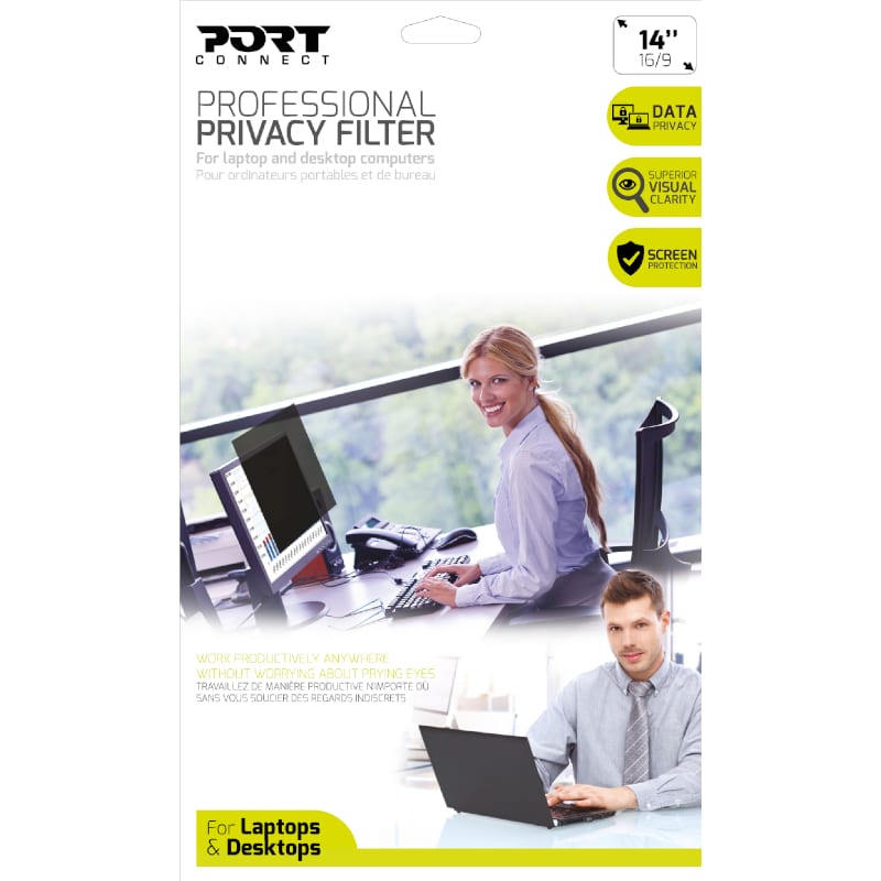 Port Connect 2D Touchscreen Privacy Filter 14.1"-0