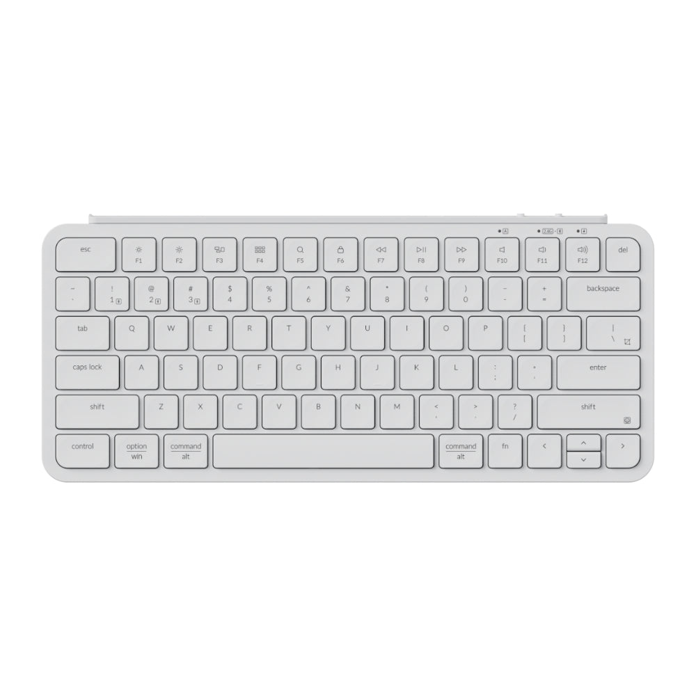 Keychron B1 Pro Ultra-Slim 75% Wireless Keyboard - Ivory White
