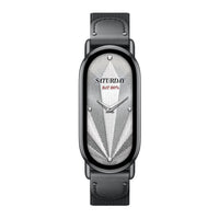 Xiaomi Smart Band 10 Knitted Silk Strap - Ebony Black-0