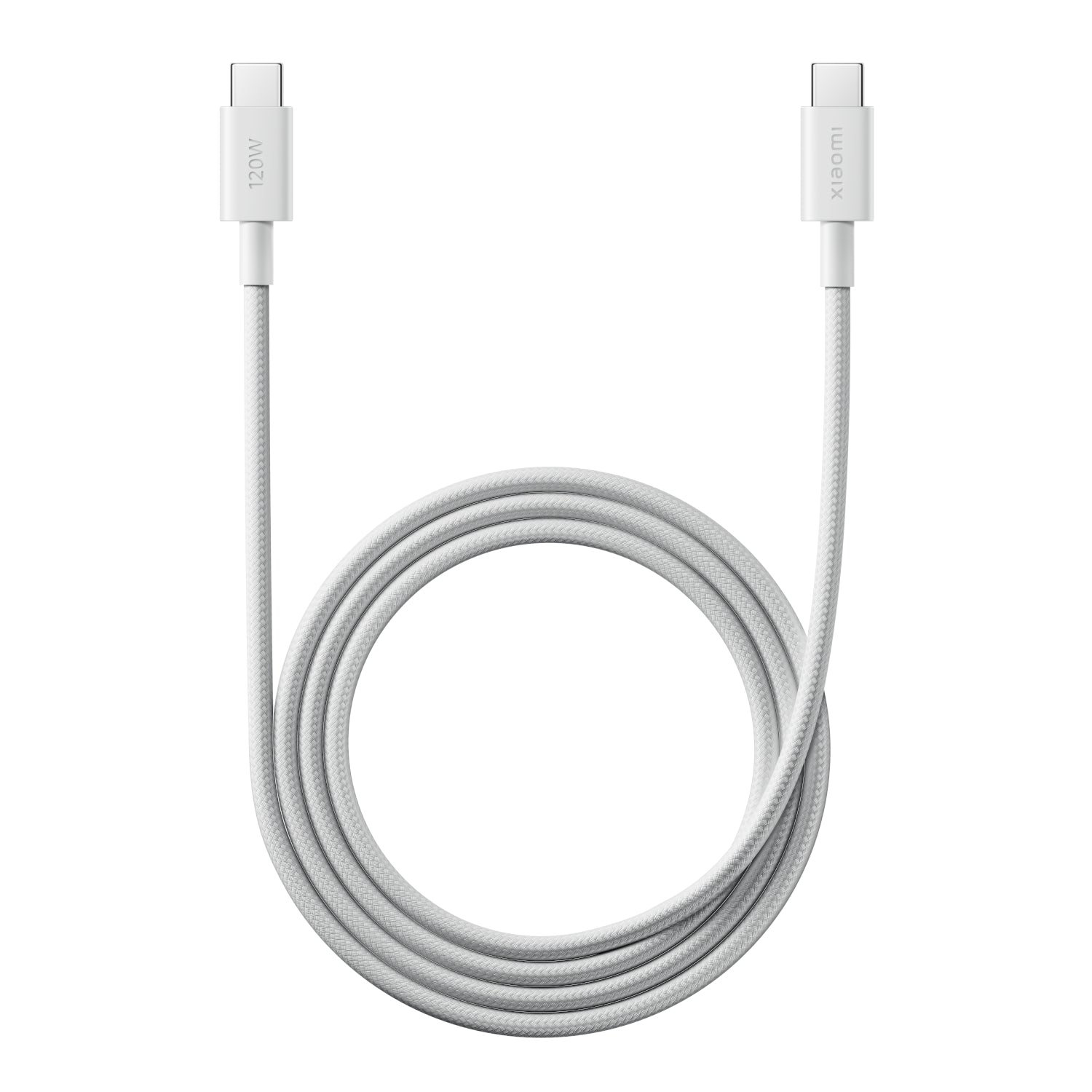 Xiaomi 6A Braided USB Type-C to USB Type-C Cable (1m) - White-0