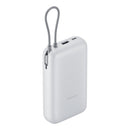 Xiaomi Power Bank 20000mAh (Integrated Cable) - Light Grey-0