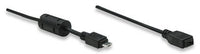 Manhattan 1m Micro USB AM to Micro USB Female