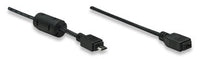 Manhattan Micro USB BM to Micro USB Female