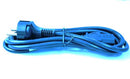 UniQue Blue 1.8m Standard Single Head Power 2 Pin