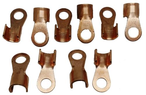 Solarix Non Insulated Copper Cable Battery Lug 35
