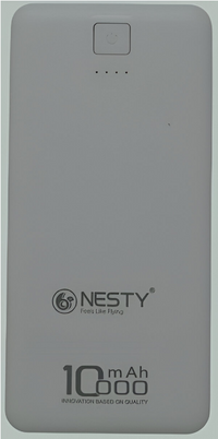 Nesty 10000mAh White Multi Functional Power Bank