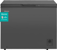 Hisense 245L Metallic Silver Chest Freezer
