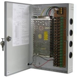 Securnix 12VDC 10Amp 9 Channel CCTV Power Supply