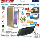 Promate aidCase-i6 2800mAh Lithium Polymer