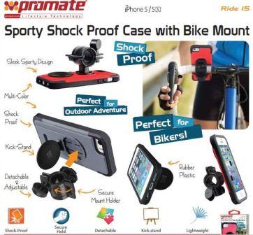 Ridei5 iPhone 5 5s Protective Case with Bike