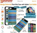 Promate Pink Slab iPhone 5 Wedge Patterned