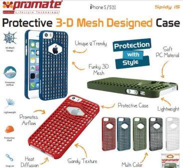 Promate Blue iPhone 5 Mesh Designed Promate