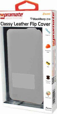 Promate Grey Zemi BlackBerry Z10 Classy Leather