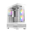 Antec CX700 ARGB Mid-Tower Gaming Chassis - White-0