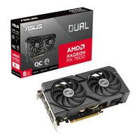 ASUS Dual Radeon RX 7600 EVO OC Edition 8GB GDDR6 Graphics Card-0