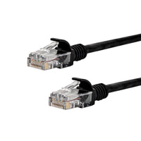 Gizzu Cat6 UTP Fly Lead Ethernet Network Cable 1m – Black-0