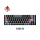 Keychron K6 Pro 65% Red G Pro Switches RGB Wireless Keyboard - Black-0