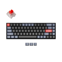 Keychron K6 Pro 65% Red G Pro Switches RGB Wireless Keyboard - Black-0