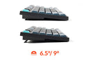 Keychron B33 80% TKL Wireless Keyboard and Mouse Combo – Black/Green