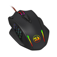 REDRAGON IMPACT 12400DPI MMO Gaming Mouse - Black