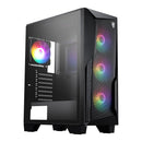 MSI MAG FORGE 130A Airflow ATX Gaming Chassis - Black-0