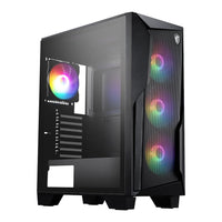 MSI MAG FORGE 130A Airflow ATX Gaming Chassis - Black-0