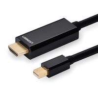 UGREEN Mini DisplayPort Male to 4K@30Hz HDMI Cable 1.5m - Black-0