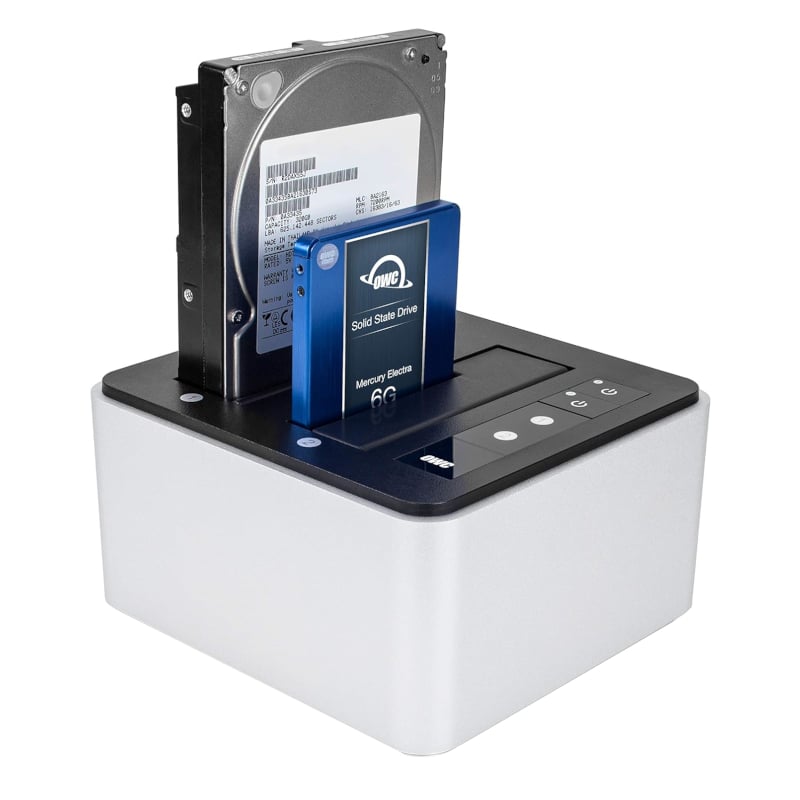 OWC Dual Drive Dock USB3.2 for 2.5 and 3.5 SATA Drives-0