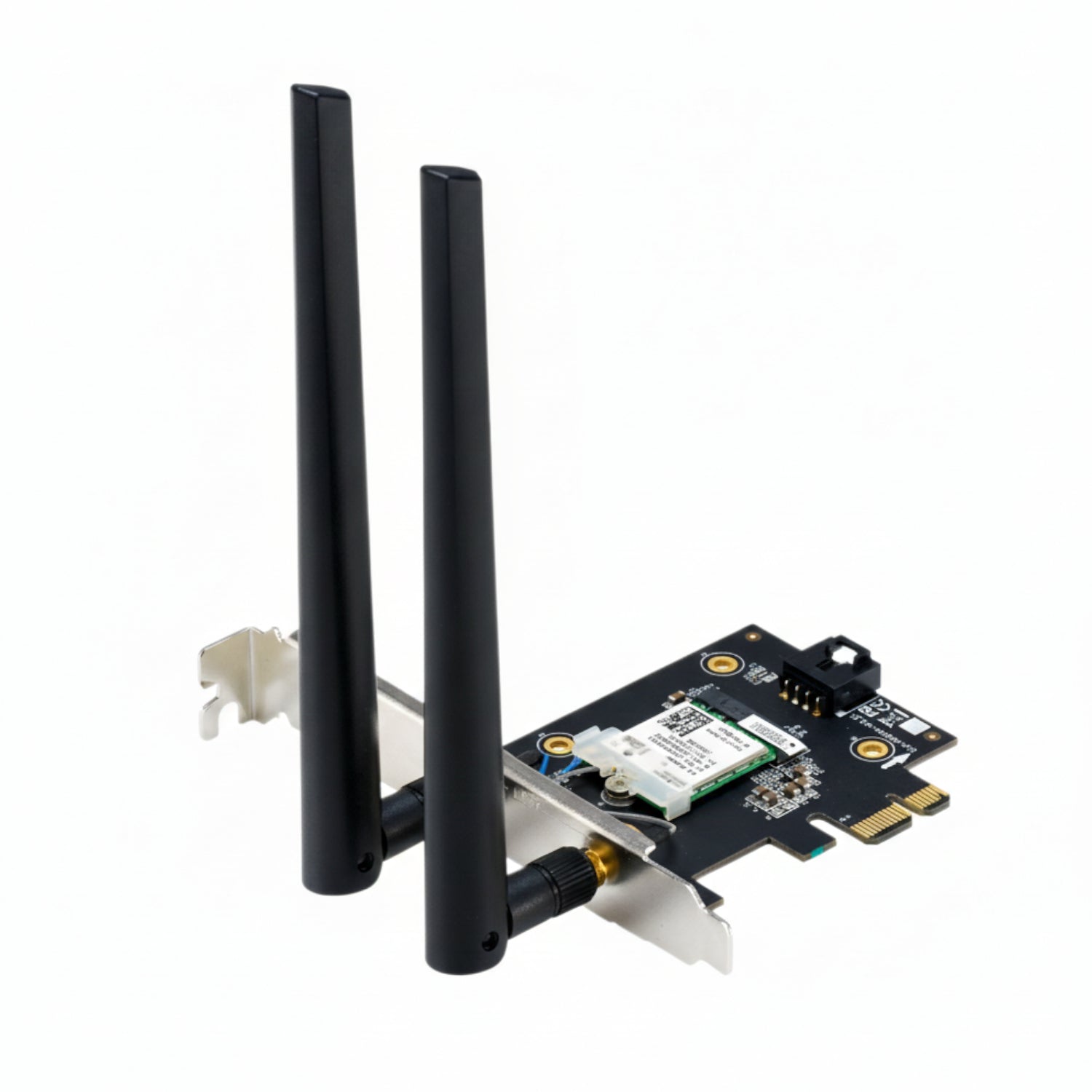 ASUS Wi-Fi 7 Tri-Band PCIe Wireless Adapter with Bluetooth 5.4 – Black