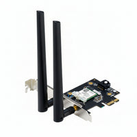 ASUS Wi-Fi 7 Tri-Band PCIe Wireless Adapter with Bluetooth 5.4 – Black