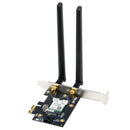 ASUS Wi-Fi 7 Tri-Band PCIe Wireless Adapter with Bluetooth 5.4 – Black