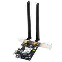 ASUS Wi-Fi 7 Tri-Band PCIe Wireless Adapter with Bluetooth 5.4 – Black
