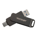 Patriot Rage R550 256GB USB3.2 Swing Type A to Type-C Flash Drive-0