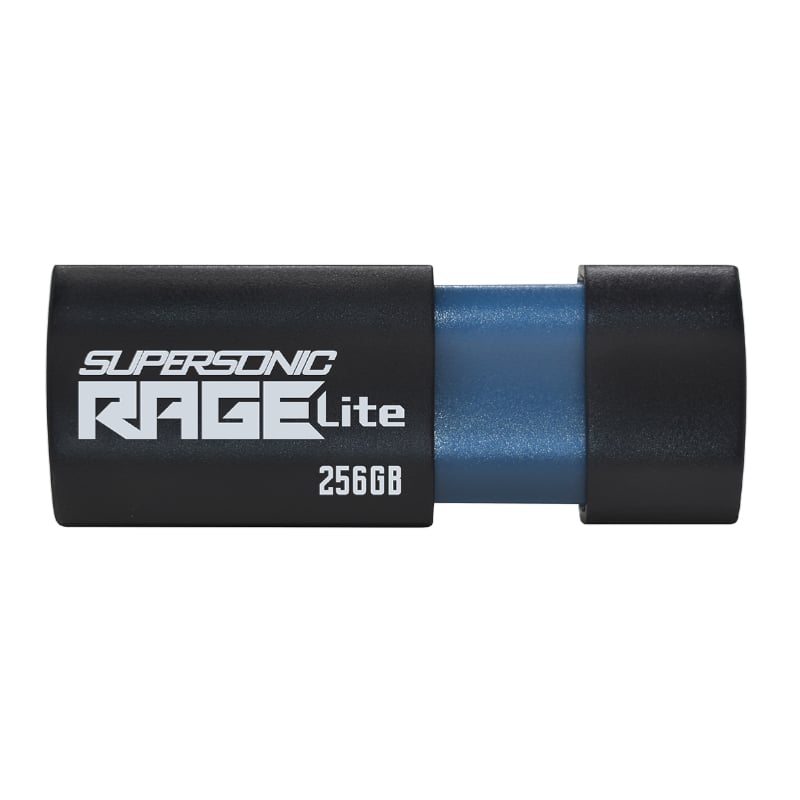 Patriot Rage Lite 256GB USB3.2 Flash Drive - Black-0