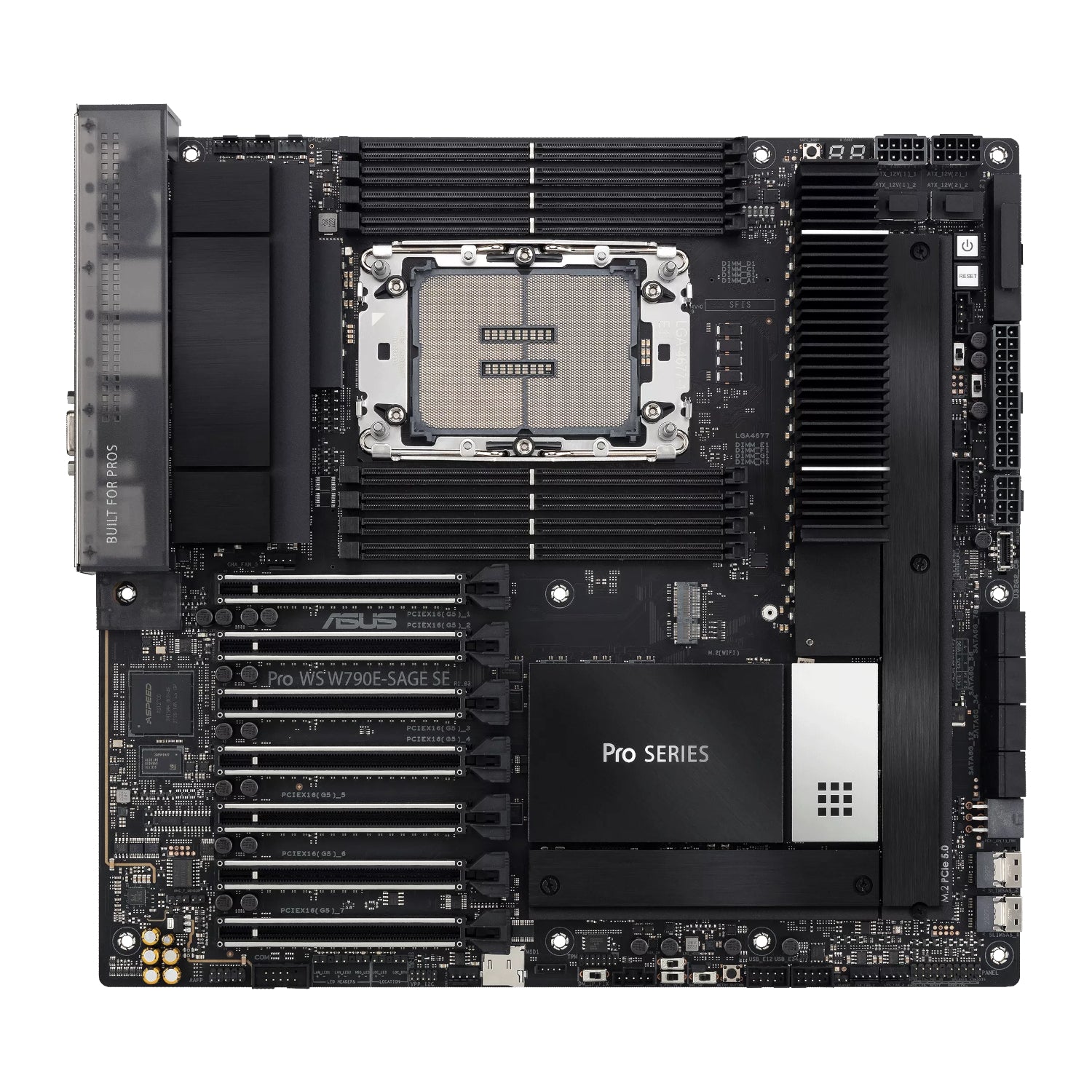 Asus Pro WS W790E-SAGE SE LGA4677 EEB Motherboard