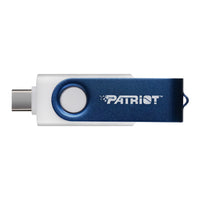 Patriot Xporter X550 128GB USB3.2 Swing Type A to Type-C Flash Drive-0