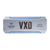 Patriot VXD M.2 PCIe RGB SSD Enclosure - Silver-0