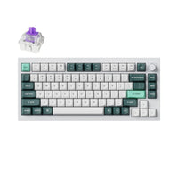 Keychron Q1H-P1 QMK Wireless Custom Keyboard - White-0