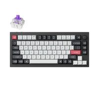 Keychron Q1H-M1 QMK Wireless Custom Keyboard - Black-0