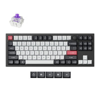 Keychron Q6 HE QMK Full-size Wireless Custom Mechanical Keyboard (Nebula Switch) – Carbon Black