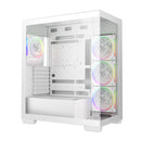 DeepCool CG580 4F V2 ARGB ATX Gaming Chassis – White