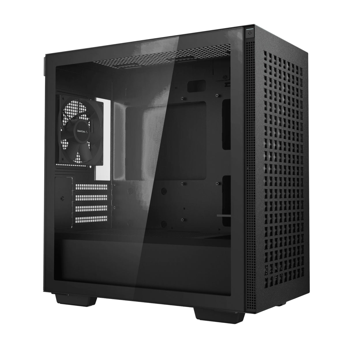 Ch370 DeepCool CH370 Micro-ATX Gaming Chassis - Black – Dawin Crypto Mining