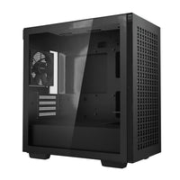 DeepCool CH370 Micro-ATX Gaming Chassis - Black