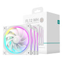 DeepCool FL12 3-in-1 ARGB 120mm Fan 3 Pack - White-0