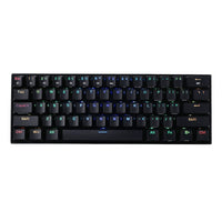REDRAGON DRACONIC PRO Mechanical 61 Key|Bluetooth 5.0|RGB 9 Colour Modes|Rechargable Battery|Type-C Charging Cable Gaming Keyboard - Black-0