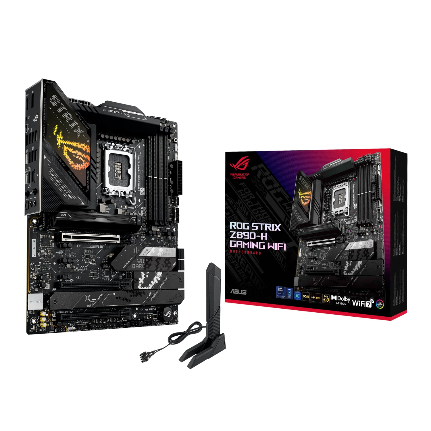 Asus ROG Strix Z890-H GAMING WIFI Intel LGA1851 ATX Motherboard
