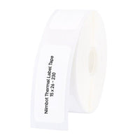 NIIMBOT D11/D110/D101/H1S Thermal Label 15x26mm - 230 Labels Per Roll - White-0